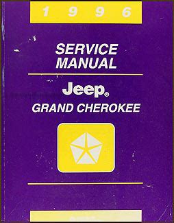 1996 jeep grand cherokee service manual